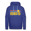 Premium Idaho Hoodie - Retro Sun Premium Men's Idaho Sweatshirt / Hoodie - royalblue