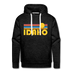 Premium Idaho Hoodie - Retro Sun Premium Men's Idaho Sweatshirt / Hoodie - charcoal grey