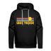 Premium Lake Tahoe, California Hoodie - Retro Sun Premium Men's Lake Tahoe Sweatshirt / Hoodie - black