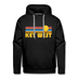 Premium Key West, Florida Hoodie - Retro Sun Premium Men's Key West Sweatshirt / Hoodie - black