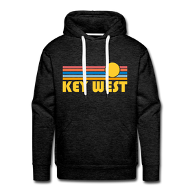 Premium Key West, Florida Hoodie - Retro Sun Premium Men's Key West Sweatshirt / Hoodie