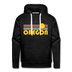Premium Oregon Hoodie - Retro Sun Premium Men's Oregon Sweatshirt / Hoodie - charcoal grey