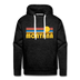Premium Montana Hoodie - Retro Sun Premium Men's Montana Sweatshirt / Hoodie - charcoal grey