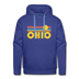 Premium Ohio Hoodie - Retro Sun Premium Men's Ohio Sweatshirt / Hoodie - royalblue