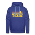 Premium Texas Hoodie - Retro Sun Premium Men's Texas Sweatshirt / Hoodie - royalblue