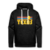 Premium Texas Hoodie - Retro Sun Premium Men's Texas Sweatshirt / Hoodie - charcoal grey