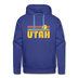 Premium Utah Hoodie - Retro Sun Premium Men's Utah Sweatshirt / Hoodie - royalblue