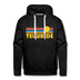 Premium Telluride, Colorado Hoodie - Retro Sun Premium Men's Telluride Sweatshirt / Hoodie - charcoal grey