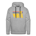 Premium Vail, Colorado Hoodie - Retro Sun Premium Men's Vail Sweatshirt / Hoodie - heather grey