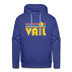 Premium Vail, Colorado Hoodie - Retro Sun Premium Men's Vail Sweatshirt / Hoodie - royalblue
