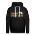 Premium Park City, Utah Hoodie - Retro Mountain Premium Men's Park City Sweatshirt / Hoodie - charcoal grey