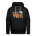 Premium Vail, Colorado Hoodie - Retro Mountain Premium Men's Vail Sweatshirt / Hoodie - black