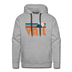 Premium Vail, Colorado Hoodie - Retro Mountain Premium Men's Vail Sweatshirt / Hoodie - heather grey