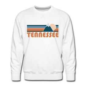 Premium Tennessee Sweatshirt - Retro Mountain Premium Men's Tennessee Sweatshirt