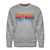 Premium Breckenridge, Colorado Sweatshirt - Retro Mountain & Birds Premium Men's Breckenridge Sweatshirt - heather grey