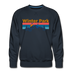 Premium Winter Park, Colorado Sweatshirt - Retro Mountain & Birds Premium Men's Winter Park Sweatshirt - navy