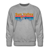 Premium Sun Valley, Idaho Sweatshirt - Retro Mountain & Birds Premium Men's Sun Valley Sweatshirt - heather grey