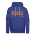 Premium Boise, Idaho Hoodie - Retro Mountain & Birds Premium Men's Boise Sweatshirt / Hoodie - royalblue