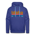 Premium Idaho Hoodie - Retro Mountain & Birds Premium Men's Idaho Sweatshirt / Hoodie - royalblue
