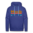 Premium Moab, Utah Hoodie - Retro Mountain & Birds Premium Men's Moab Sweatshirt / Hoodie - royalblue