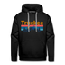 Premium Truckee, California Hoodie - Retro Mountain & Birds Premium Men's Truckee Sweatshirt / Hoodie - black