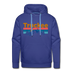 Premium Truckee, California Hoodie - Retro Mountain & Birds Premium Men's Truckee Sweatshirt / Hoodie - royalblue
