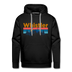 Premium Whistler, Canada Hoodie - Retro Mountain & Birds Premium Men's Whistler Sweatshirt / Hoodie - black