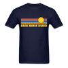 Anna Maria Island, Florida Basic T-Shirt - Unisex Anna Maria Island T Shirt Retro Sun - navy