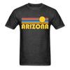 Arizona Basic T-Shirt - Unisex Arizona T Shirt Retro Sun - heather black