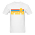 Atlanta, Georgia Basic T-Shirt - Unisex Atlanta T Shirt Retro Sun - white