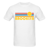 Brooklyn, New York Basic T-Shirt - Unisex Brooklyn T Shirt Retro Sun - white