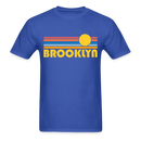 Brooklyn, New York Basic T-Shirt - Unisex Brooklyn T Shirt Retro Sun - royal blue
