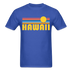 Hawaii Basic T-Shirt - Unisex Hawaii T Shirt Retro Sun - royal blue