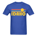 Idaho Basic T-Shirt - Unisex Idaho T Shirt Retro Sun - royal blue