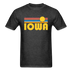 Iowa Basic T-Shirt - Unisex Iowa T Shirt Retro Sun - heather black