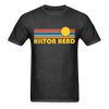 Hilton Head, South Carolina Basic T-Shirt - Unisex Hilton Head T Shirt Retro Sun - heather black