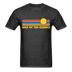 Lake of the Ozarks, Missouri Basic T-Shirt - Unisex Lake of the Ozarks T Shirt Retro Sun - heather black