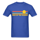Lake of the Ozarks, Missouri Basic T-Shirt - Unisex Lake of the Ozarks T Shirt Retro Sun - royal blue