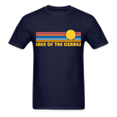 Lake of the Ozarks, Missouri Basic T-Shirt - Unisex Lake of the Ozarks T Shirt Retro Sun - navy