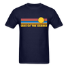Lake of the Ozarks, Missouri Basic T-Shirt - Unisex Lake of the Ozarks T Shirt Retro Sun - navy