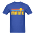 Maine Basic T-Shirt - Unisex Maine T Shirt Retro Sun - royal blue