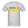 Moab, Utah Basic T-Shirt - Unisex Moab T Shirt Retro Sun - heather gray