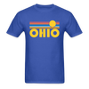Ohio Basic T-Shirt - Unisex Ohio T Shirt Retro Sun - royal blue