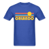 Orlando, Florida Basic T-Shirt - Unisex Orlando T Shirt Retro Sun - royal blue