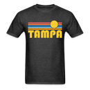 Tampa, Florida Basic T-Shirt - Unisex Tampa T Shirt Retro Sun - heather black