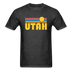 Utah Basic T-Shirt - Unisex Utah T Shirt Retro Sun - heather black