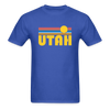 Utah Basic T-Shirt - Unisex Utah T Shirt Retro Sun - royal blue