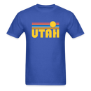 Utah Basic T-Shirt - Unisex Utah T Shirt Retro Sun - royal blue