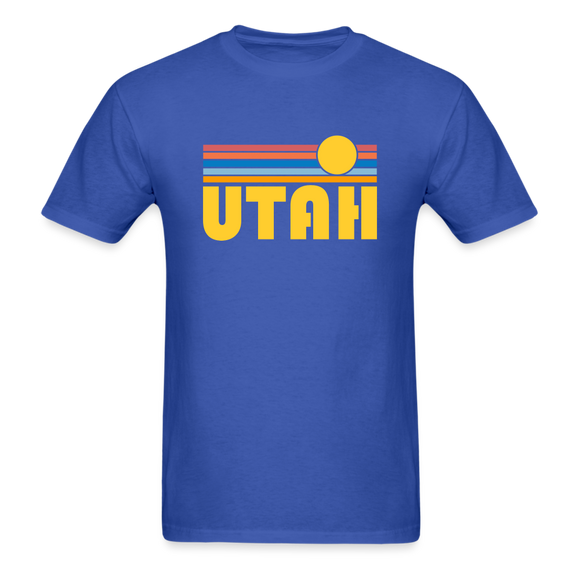 Utah Basic T-Shirt - Unisex Utah T Shirt Retro Sun - royal blue
