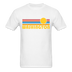 Washington Basic T-Shirt - Unisex Washington T Shirt Retro Sun - white
